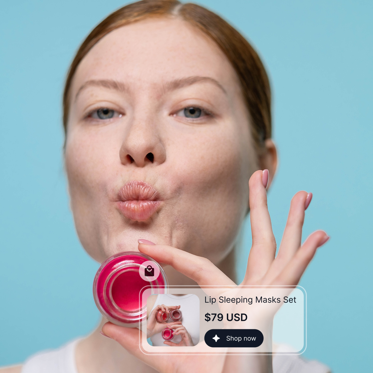 Make social media widgets shoppable