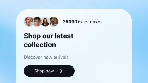 Widgets for embedding CTA sections