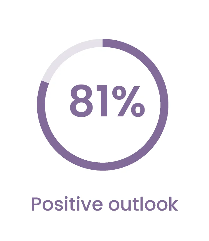 81% Positive outlook 02.01.26 positive outlook 02.01.